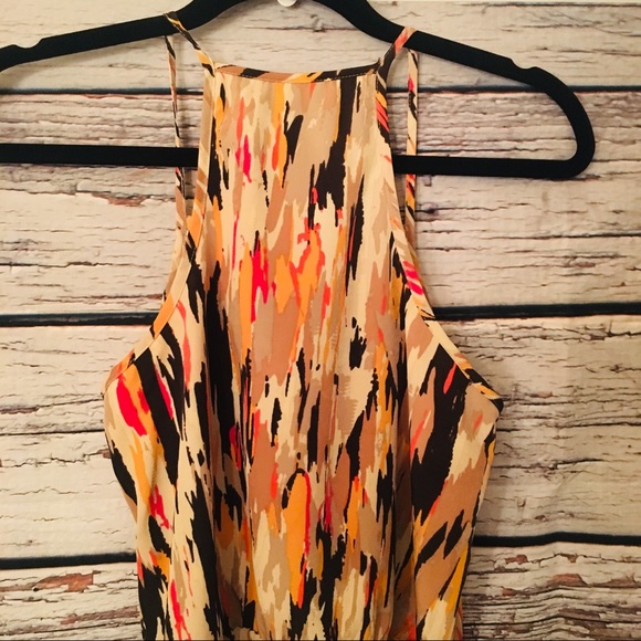 Banana Republic Dress Size 4. Tan, Orange, Brown